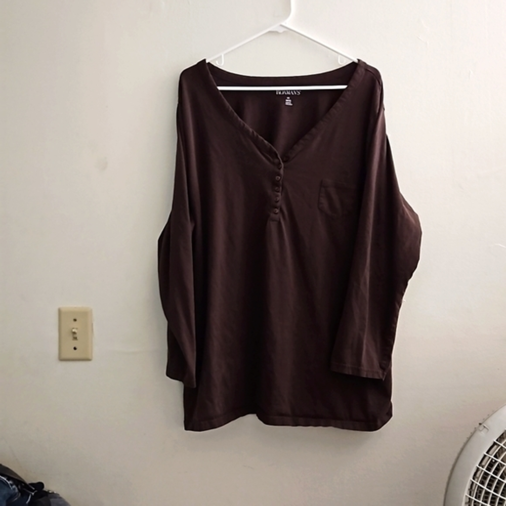 3X (30/32) Roaman's Long‎ Sleeve Shirt